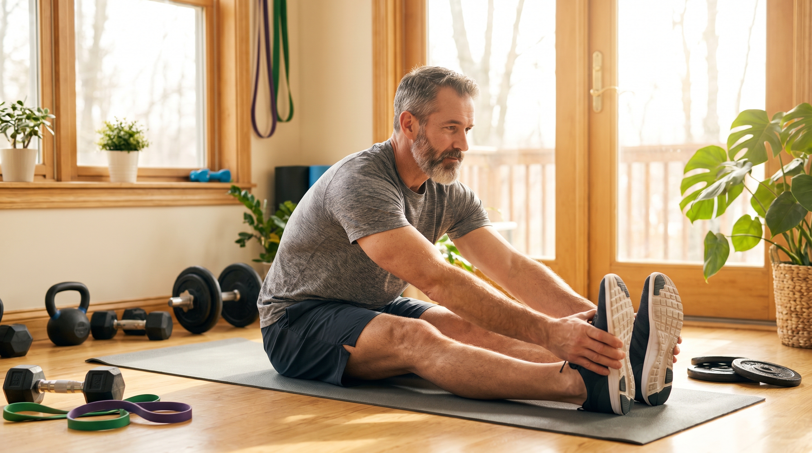 Pelvic floor training for men